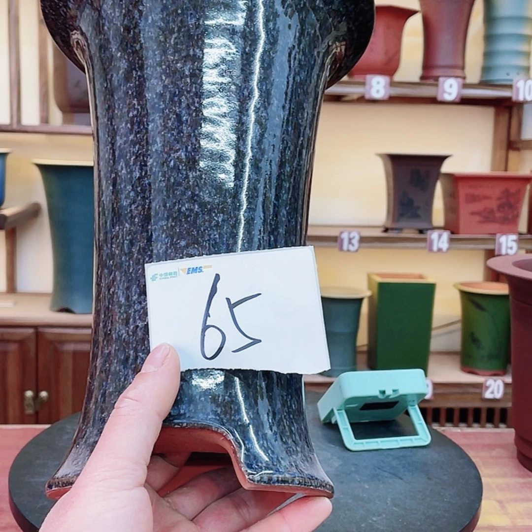 【闪购商品】紫砂花盆酒*兰花756588856888755588