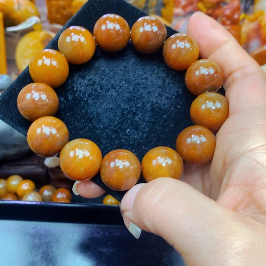 未镶嵌石英质玉（黄龙玉）吊坠(不含链)