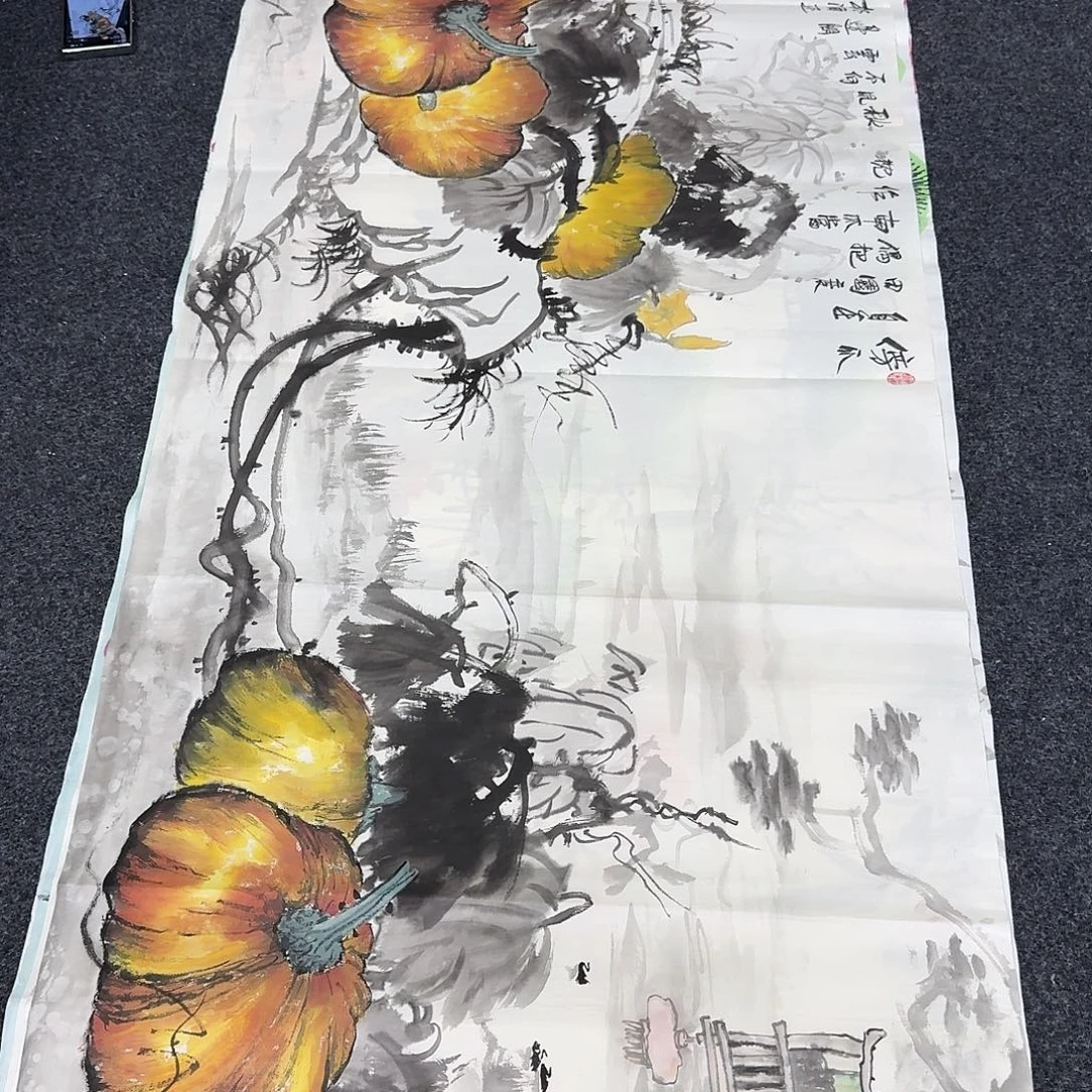 纯手绘年画好作品