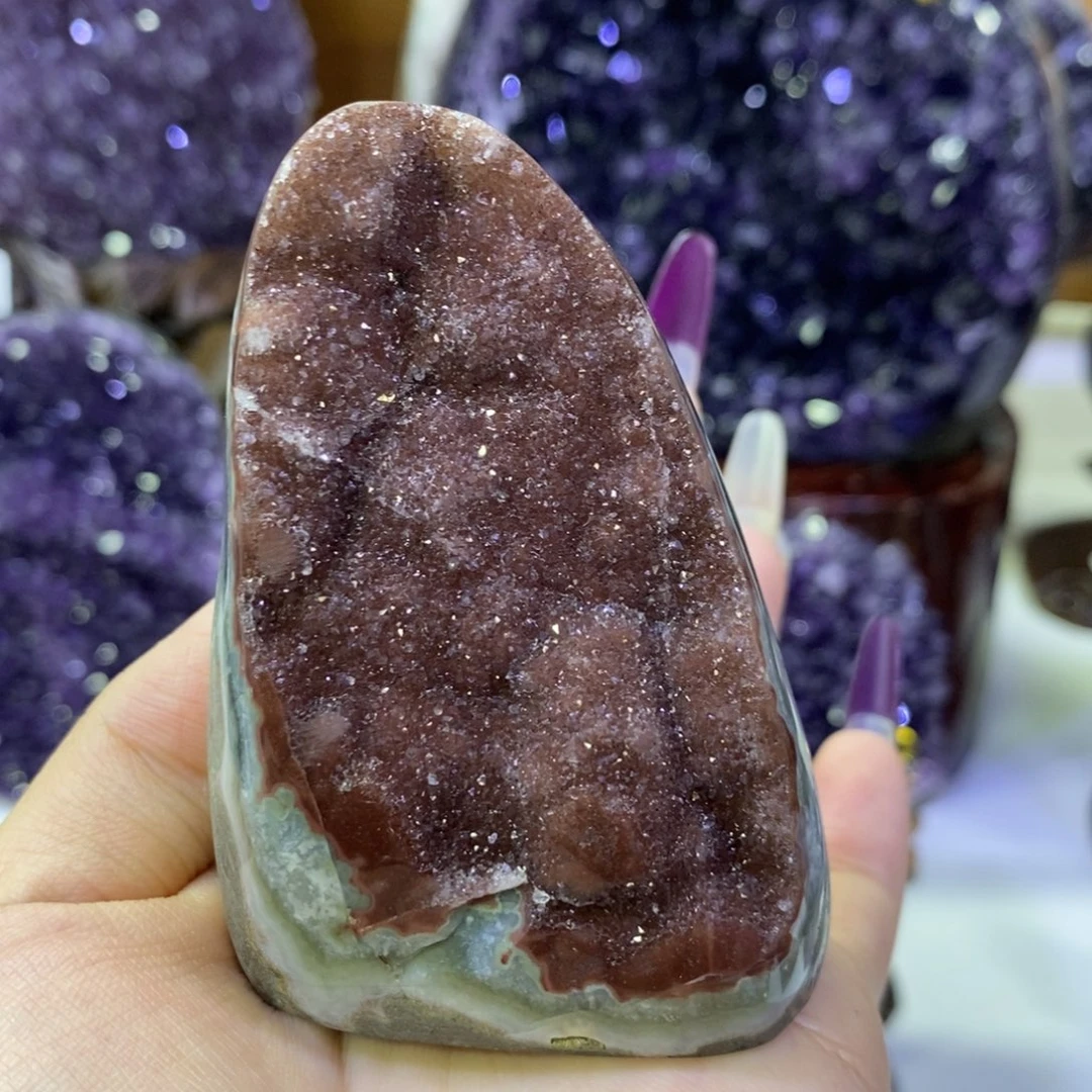 未镶嵌大型摆件（非配饰）紫晶