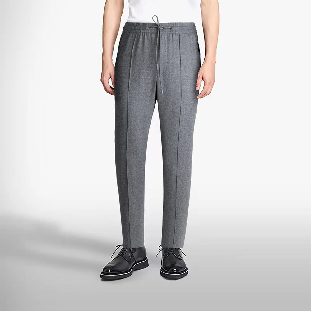 欧洲 奢侈品16000同款【皇家礼物100%美丽诺羊毛】商务休闲裤（秋冬）