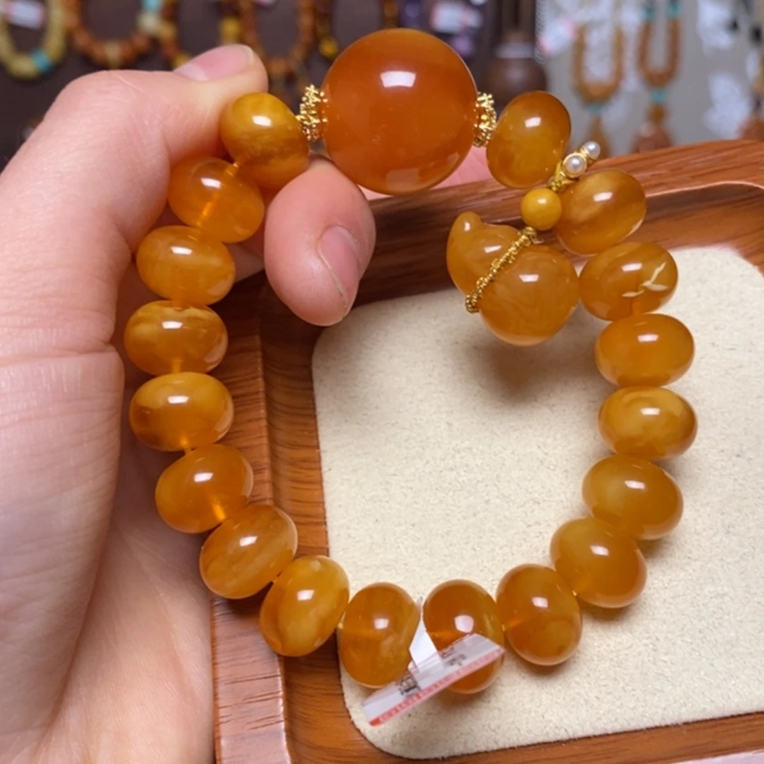 【闪购商品】手链蜜蜡未镶嵌手串