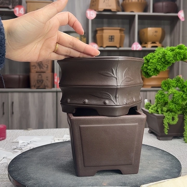 紫砂花盆紫砂第一