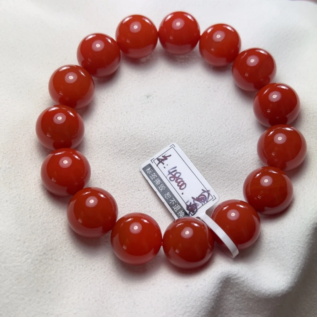 手串未镶嵌南红玛瑙