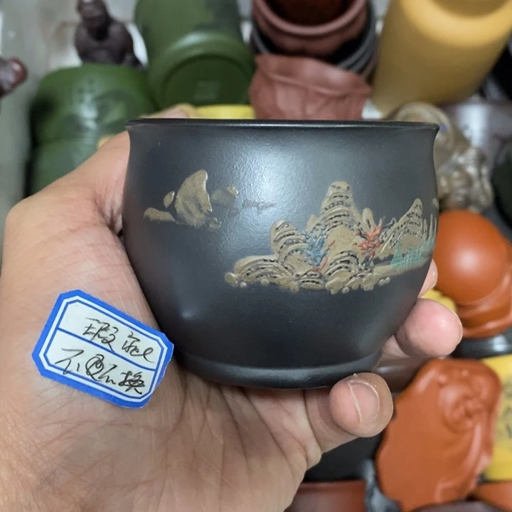 紫砂茶杯瑕疵不退不换