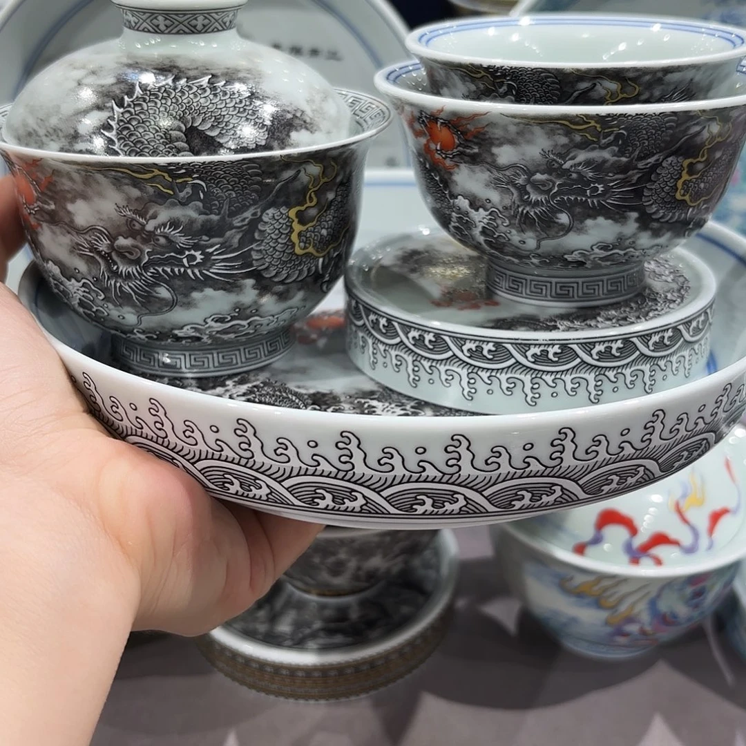 瓷片景德镇瓷器精品展示