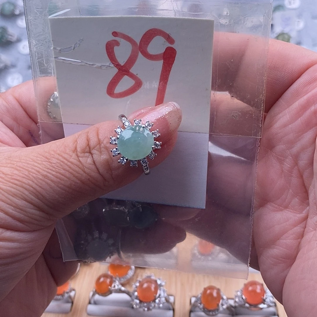 未镶嵌戒指翡翠缅甸