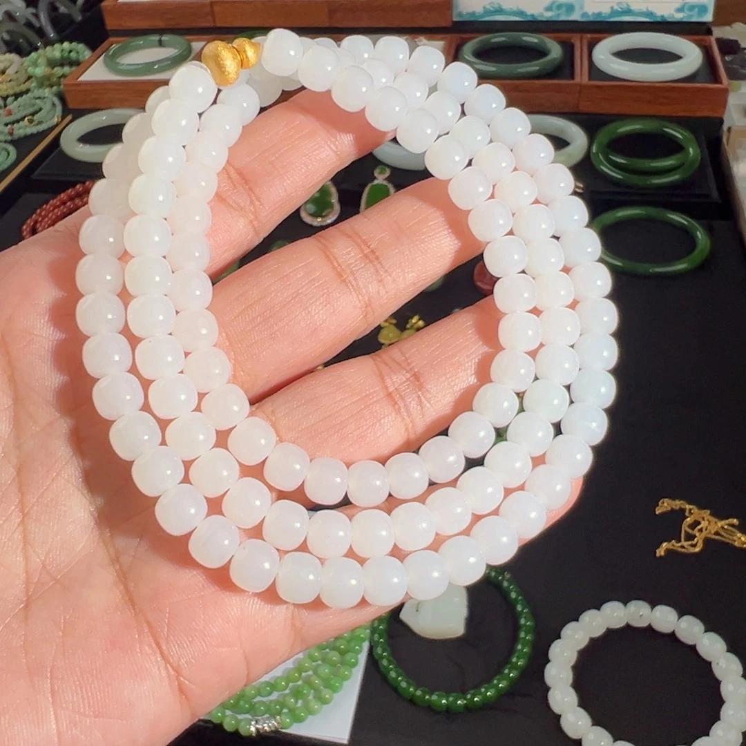 和田玉（白玉）未镶嵌颈饰