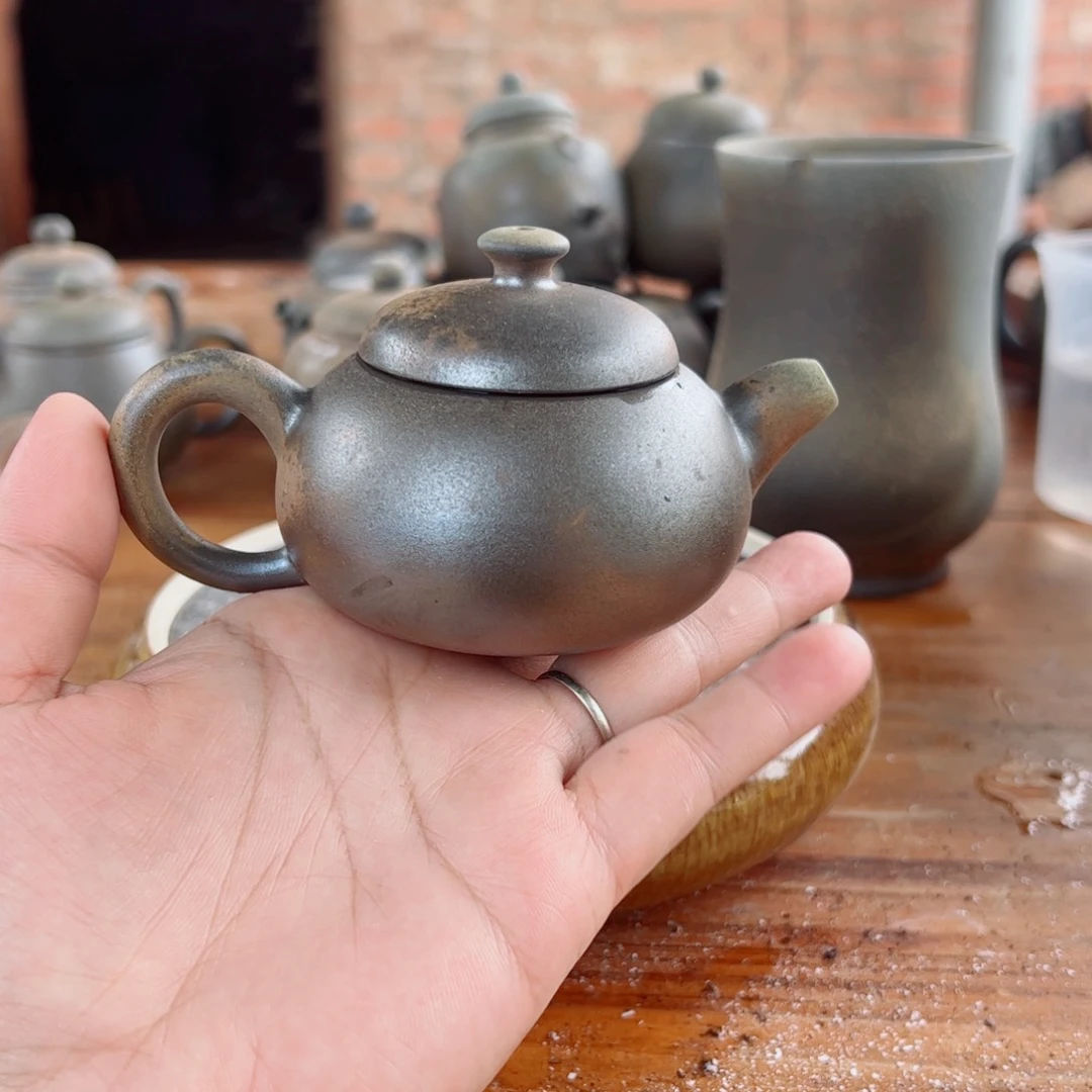 坭兴陶贵台龙窑柴烧茶器A523