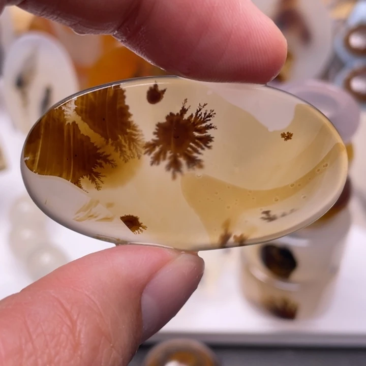 玛瑙/玉髓未镶嵌吊坠(不含链)