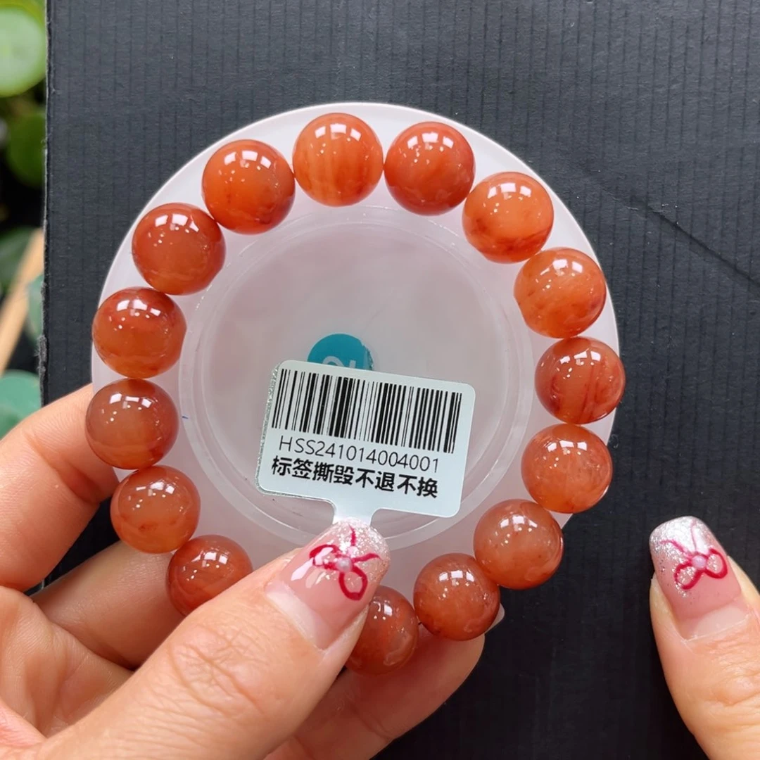 石英质玉手链未镶嵌➕艳艳13