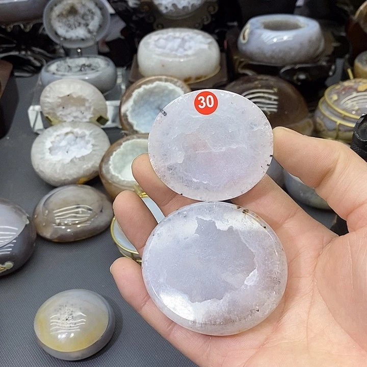 未镶嵌紫晶摆件聚宝盆