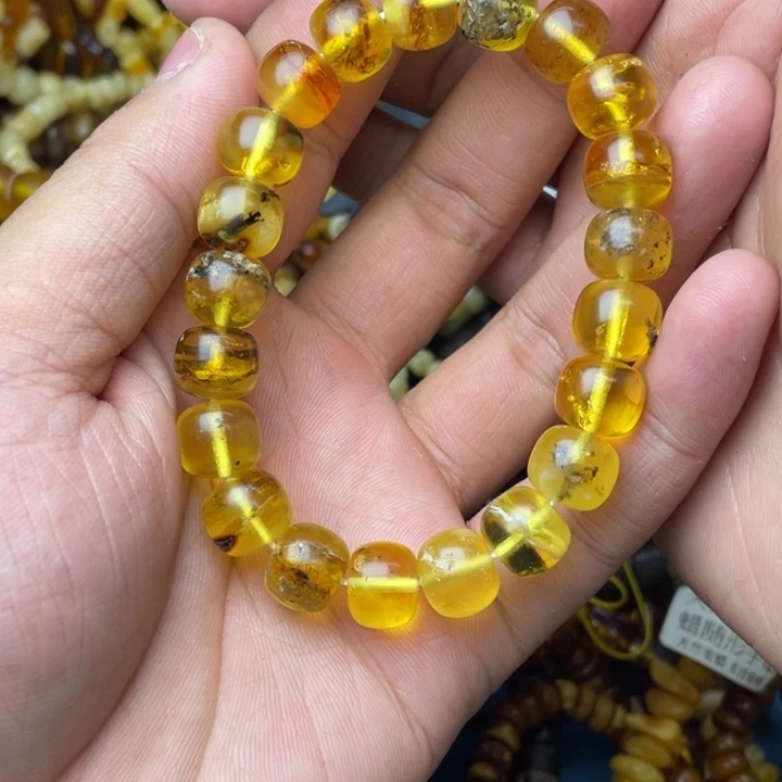琥珀未镶嵌珠宝奇石