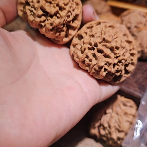 吊坠文玩核桃48管帽带