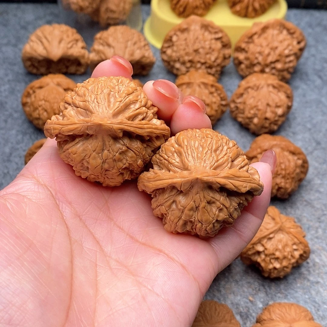 文玩核桃把件精品官帽45+全品