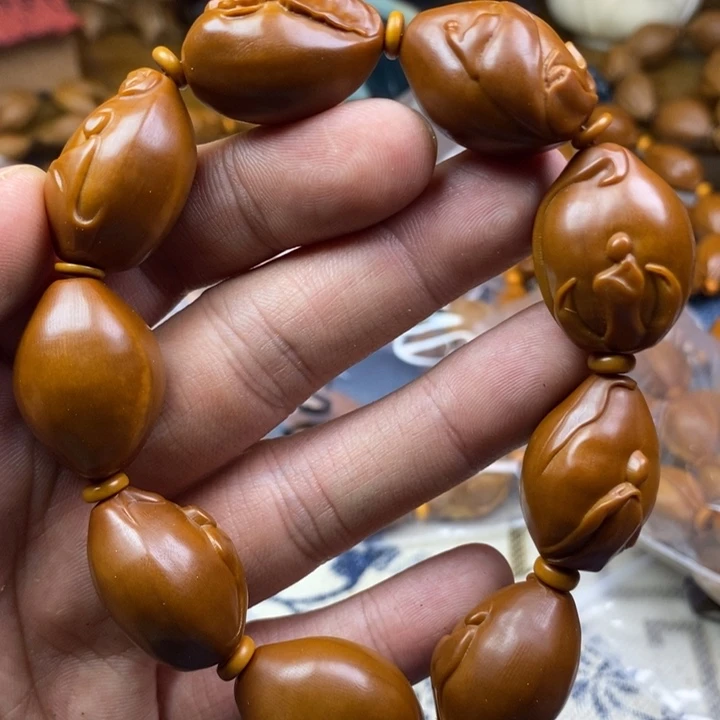 橄榄核手串/手链橄榄核雕工艺手串