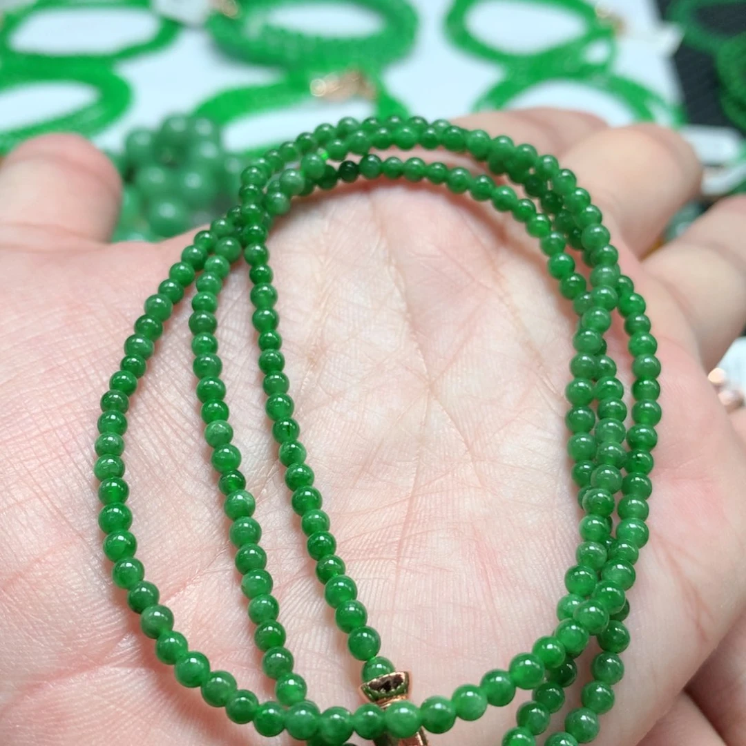 未镶嵌手链翡翠翡翠