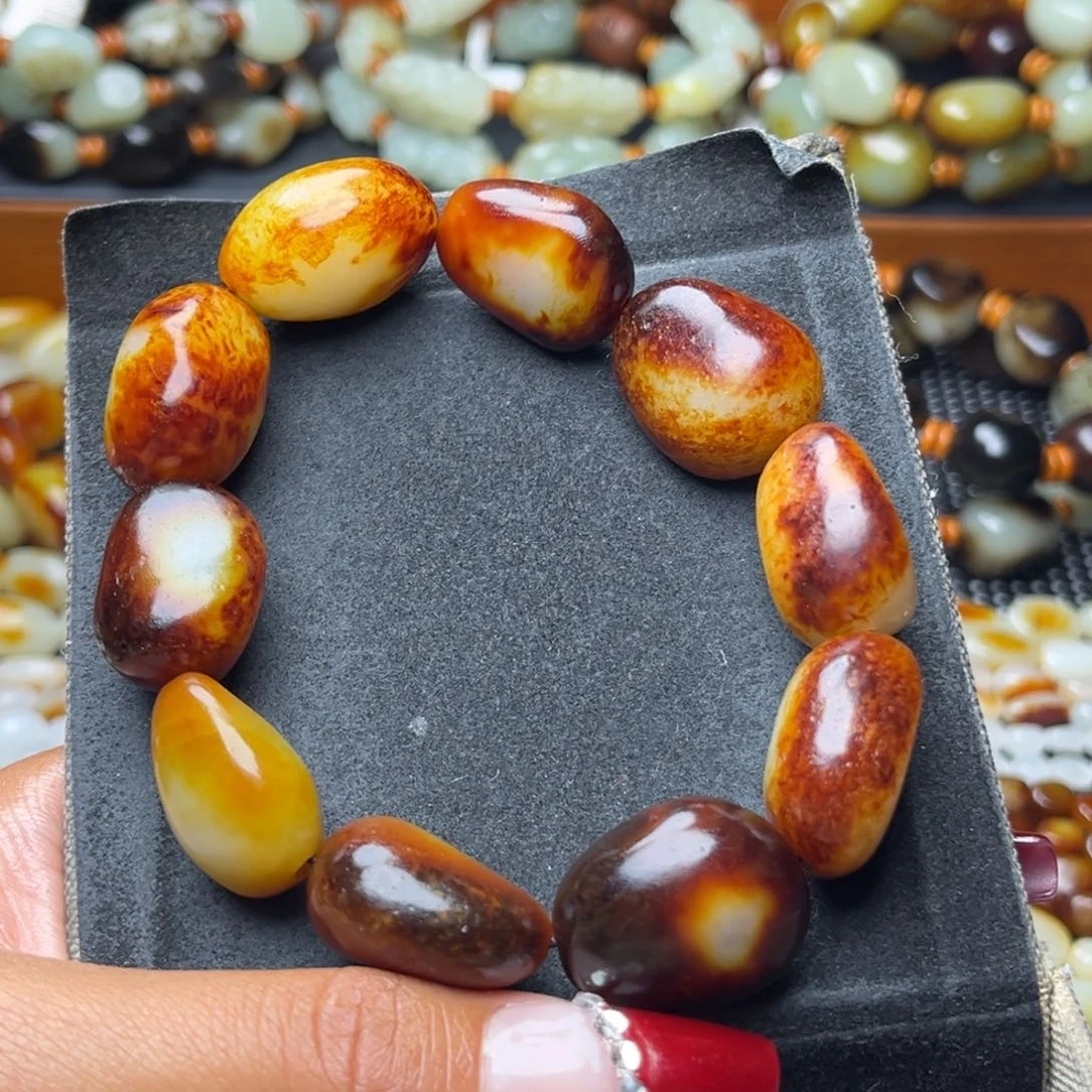 未镶嵌手串和田玉