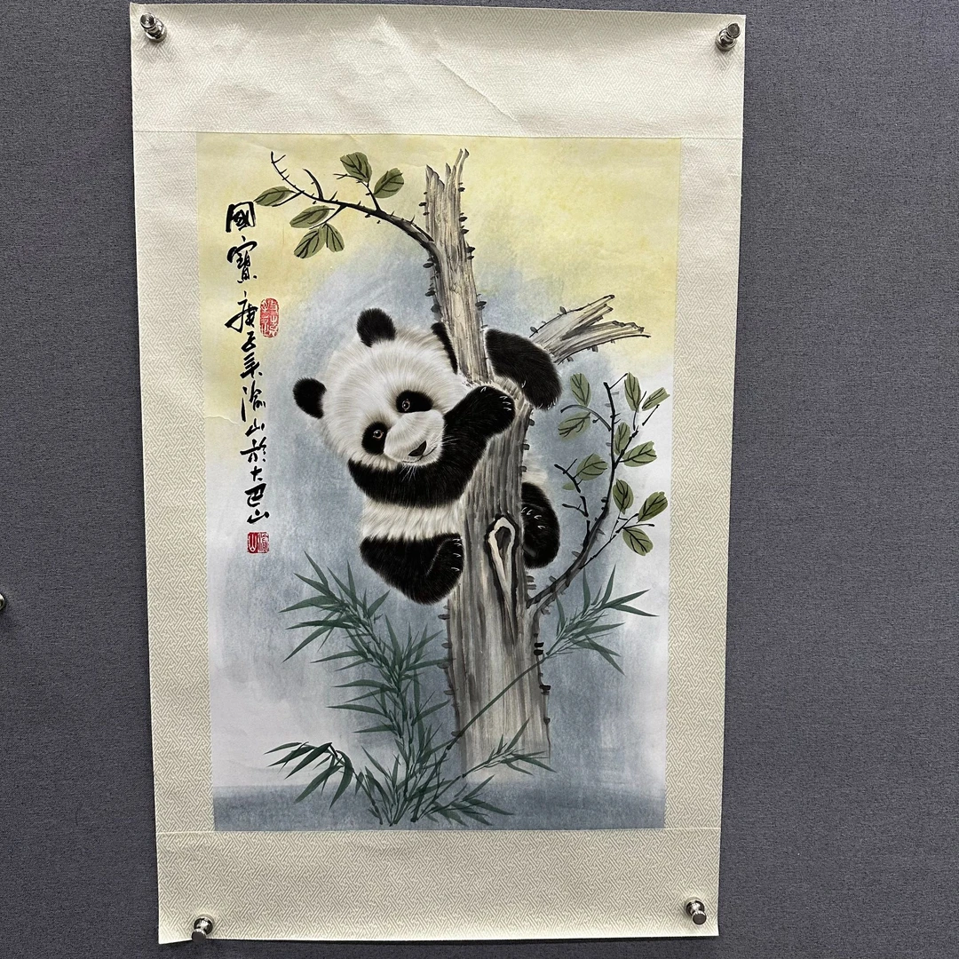 渝山老师2.7平尺熊猫作品27