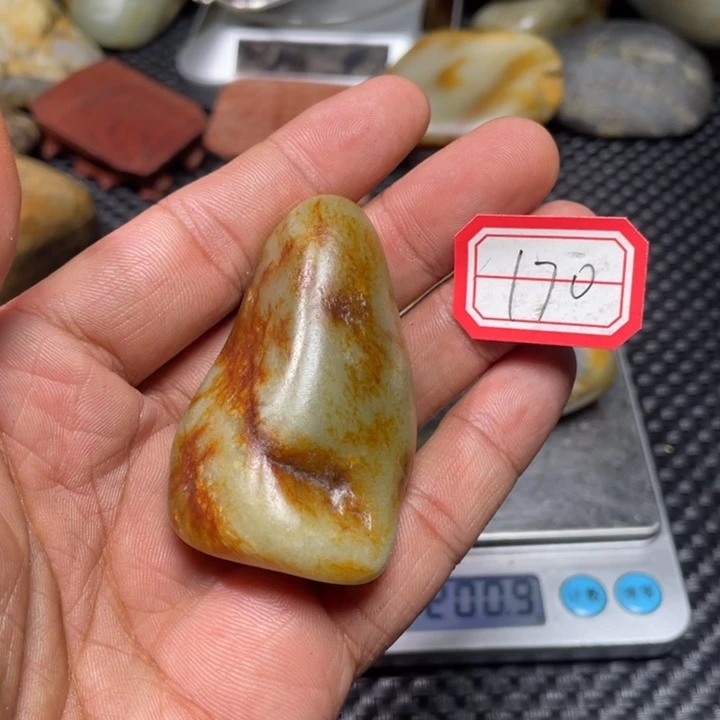 颈饰未镶嵌和田玉开****工170