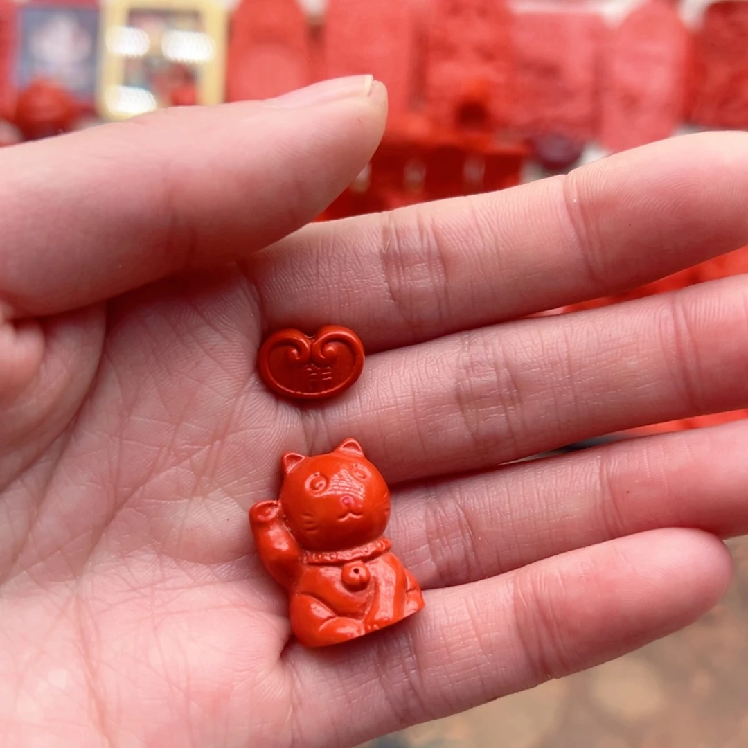 天然辰砂做好发图