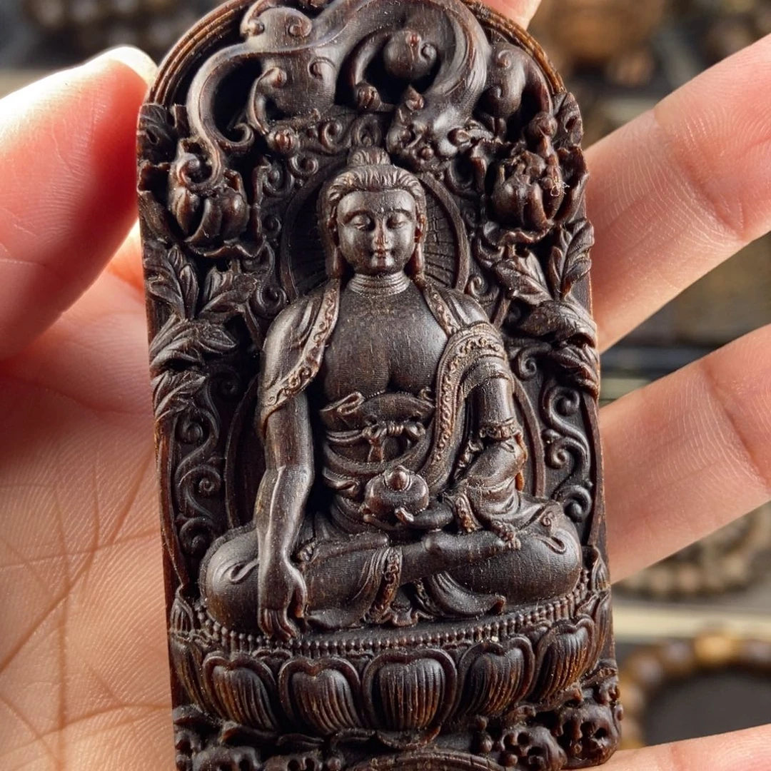 沉香木吊坠?***?越南芽庄白棋楠