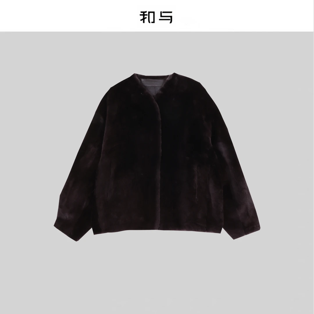 和与｜进口美丽奴土耳其皮毛一体外套H54ALU10095