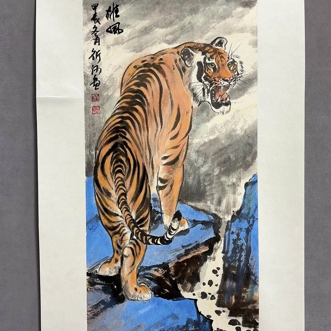 国画国画纯手绘作品请放心去藏