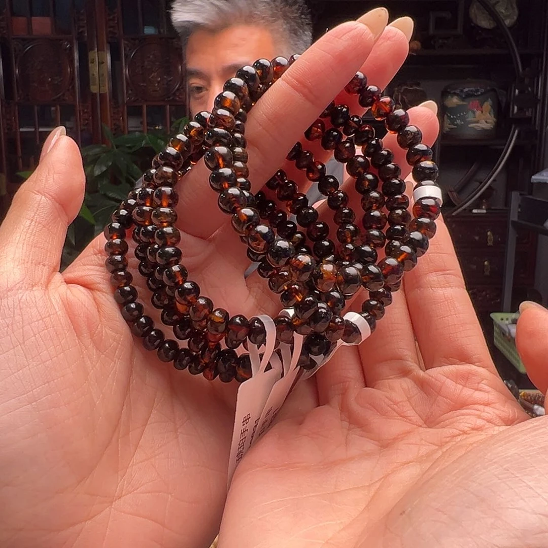 未镶嵌琥珀裸石抚顺琥珀10730六多样性发其一