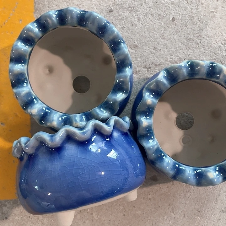 瑕疵半手工浮力花盆9.99包邮