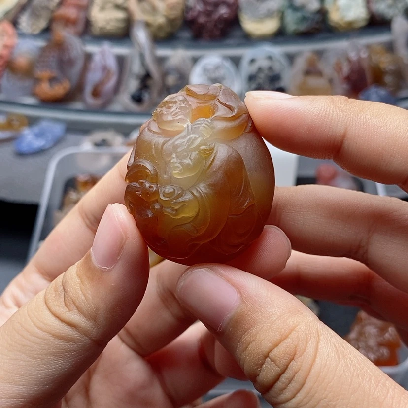 【闪购商品】未镶嵌定制玛瑙吊坠