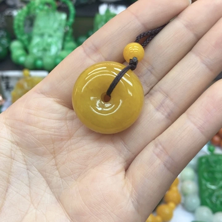 翡翠未镶嵌手链手链48