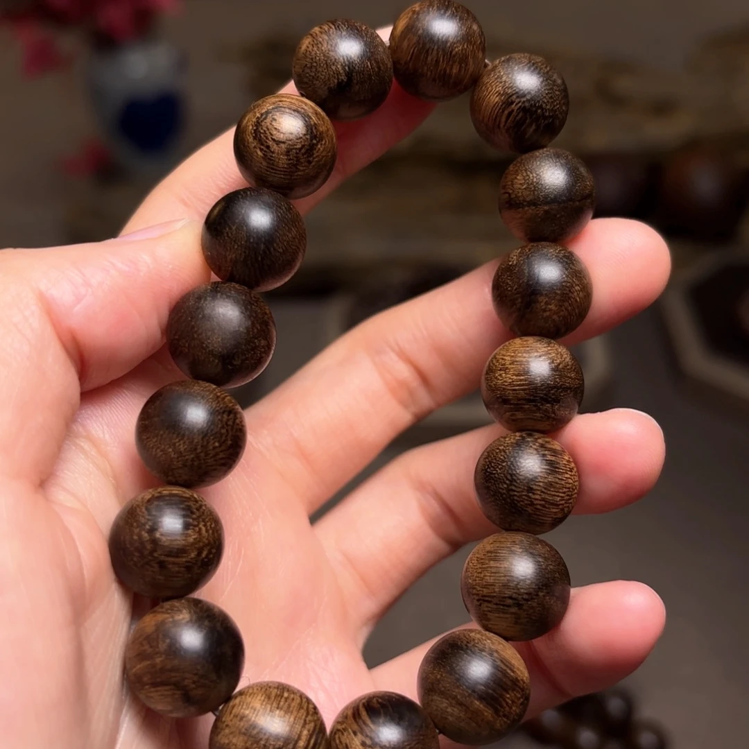 沉香手串越南富森红土瘤疤1.2