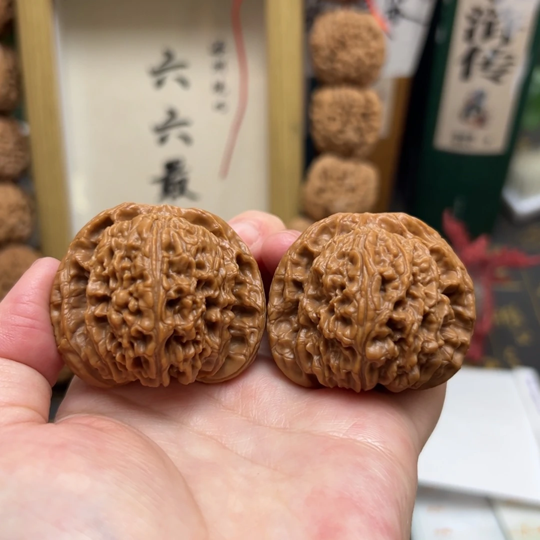 文玩核桃把件43南疆石