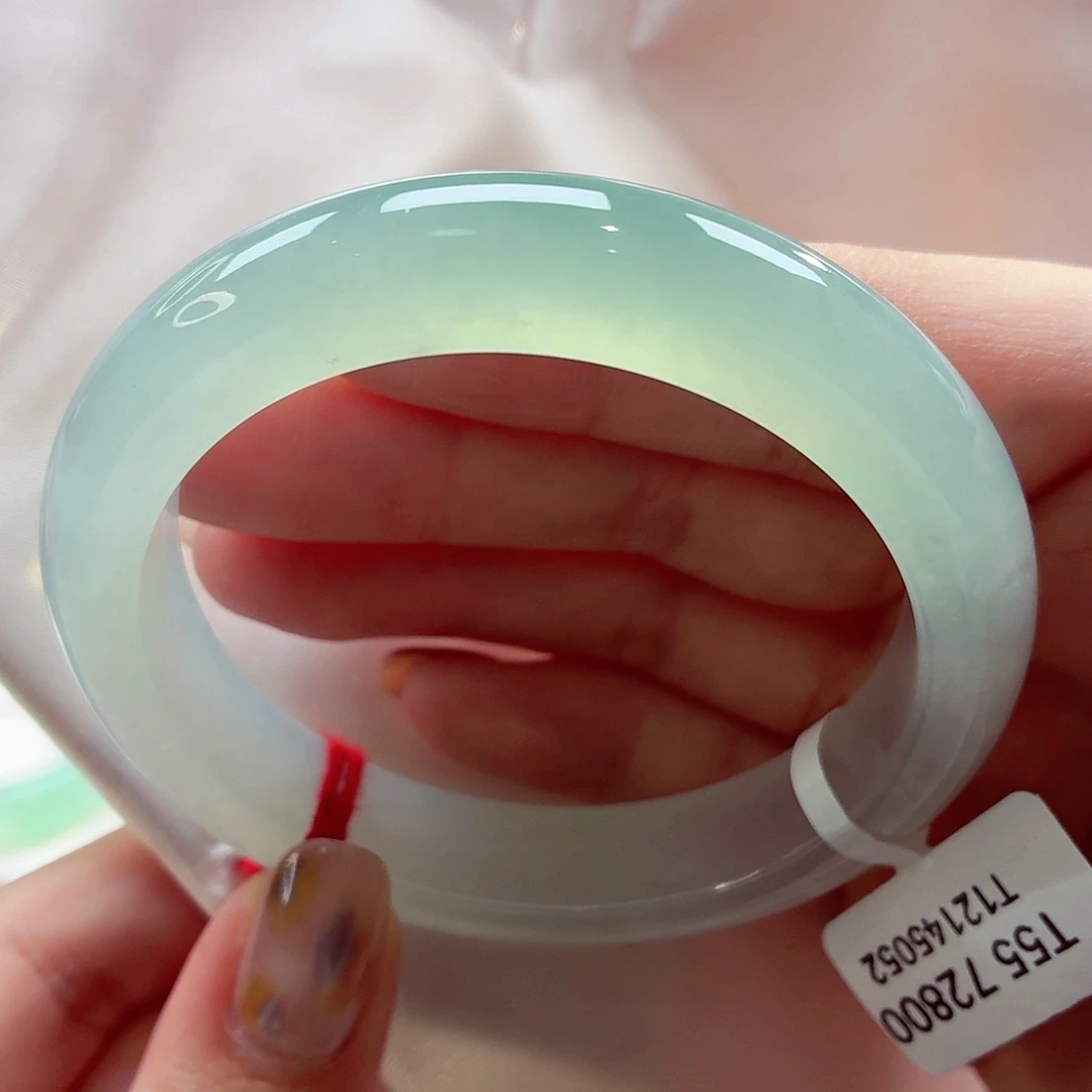 翡翠未镶嵌手镯22（3号）