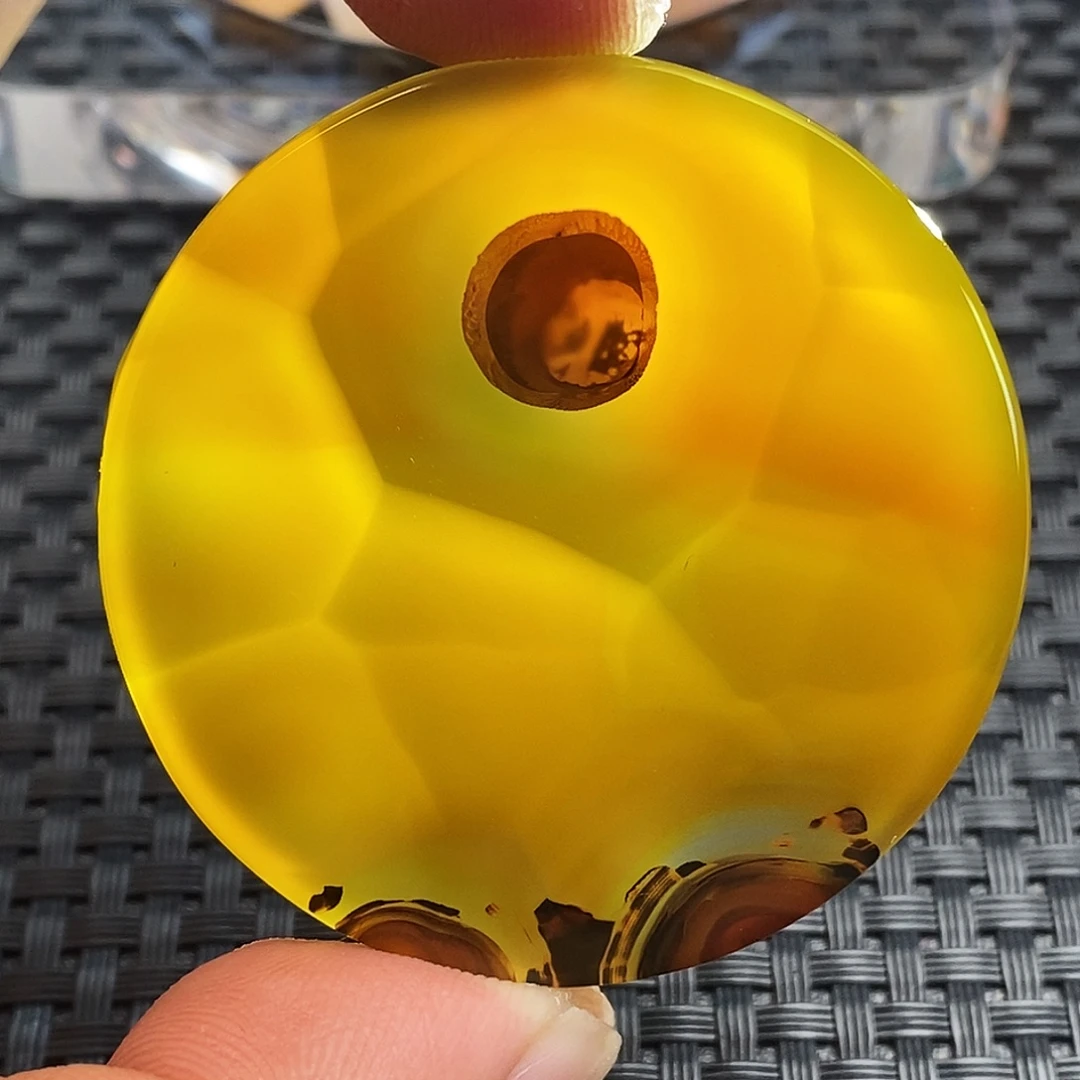 玛瑙/玉髓未镶嵌吊坠(不含链)34