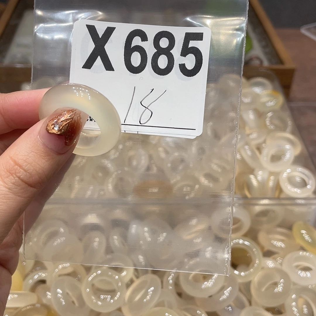 玛瑙/玉髓未镶嵌戒指685