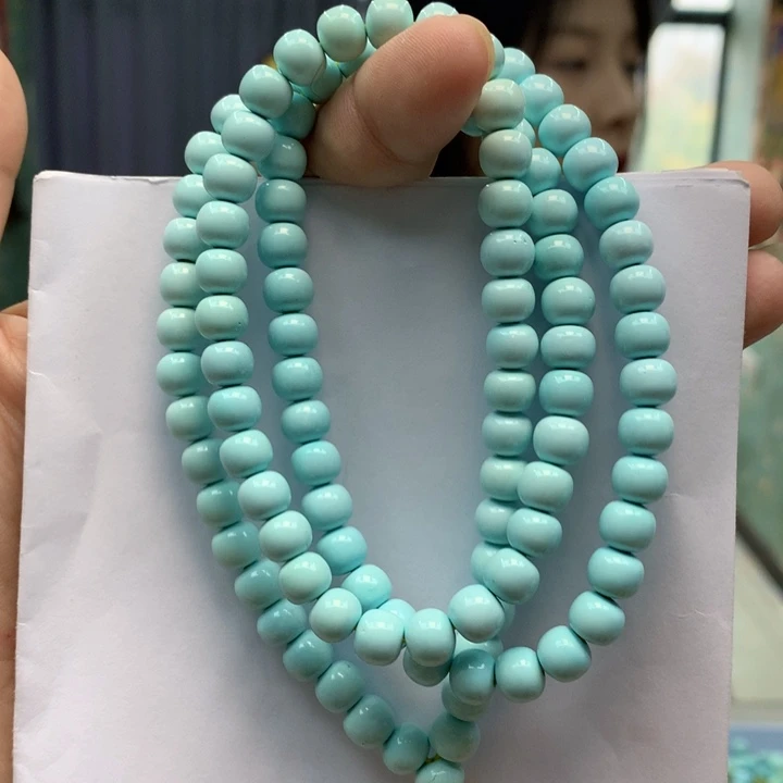 绿松石未镶嵌长链