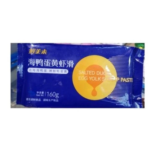 鲜美来海鸭蛋黄虾滑160g