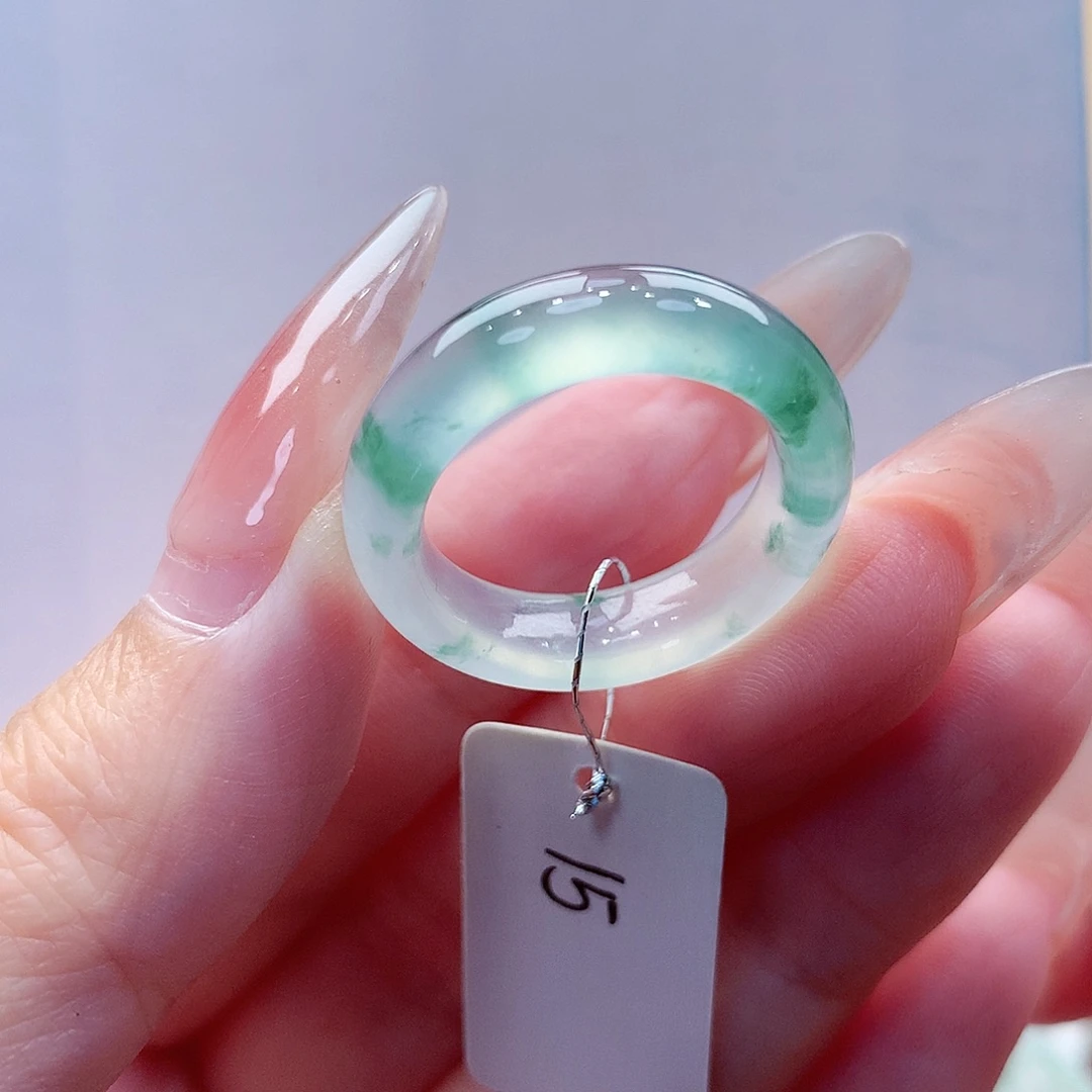 橙***杍翡翠未镶嵌戒指缅甸A货