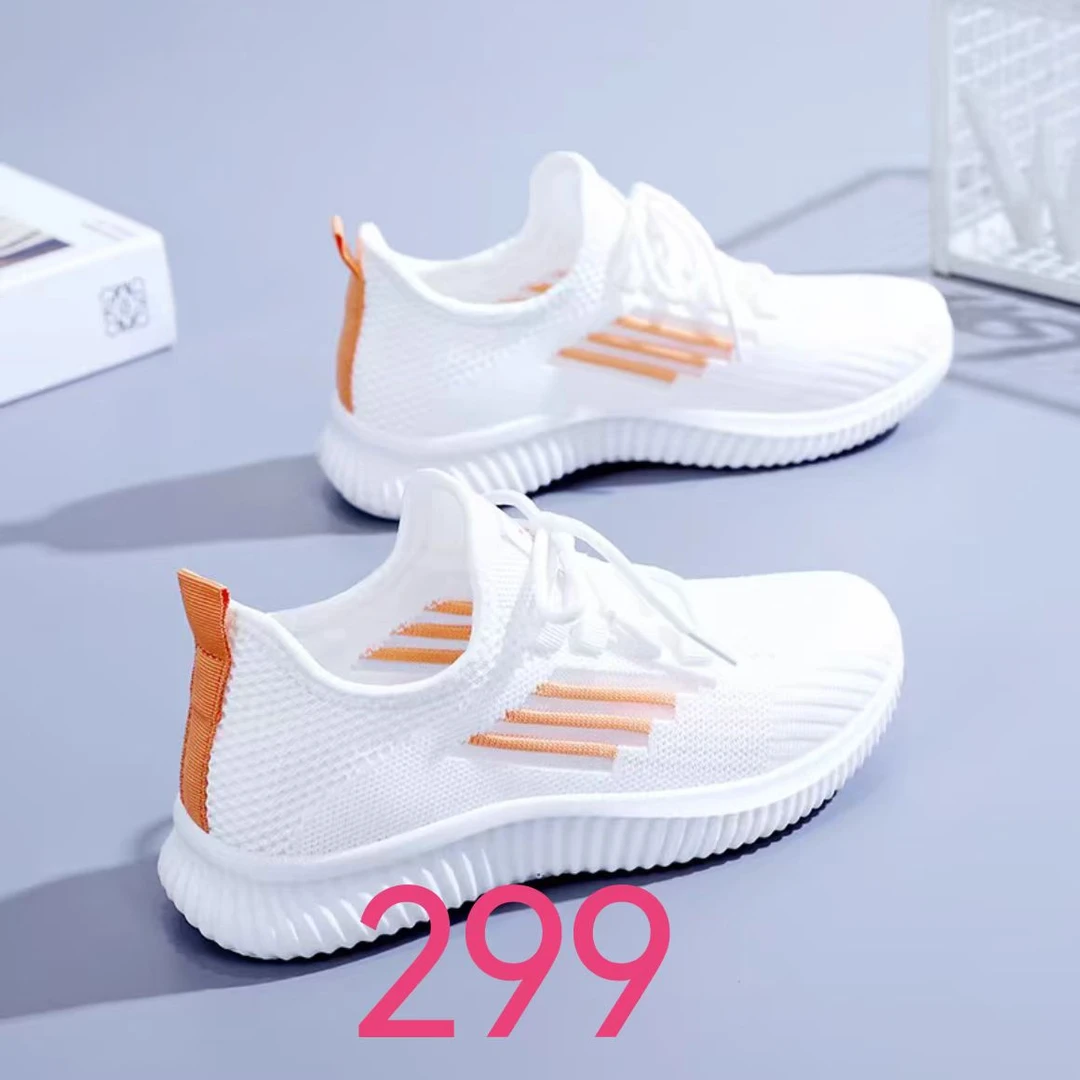 条纹透气低跟夏季休闲时尚休闲鞋运动鞋休闲鞋网面