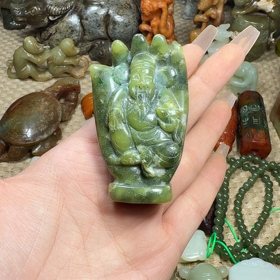 白玉菩提吊坠挂件