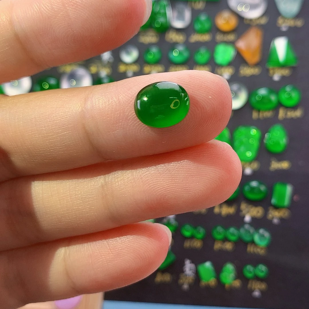 翡翠未镶嵌颈饰纯天然翡翠a货