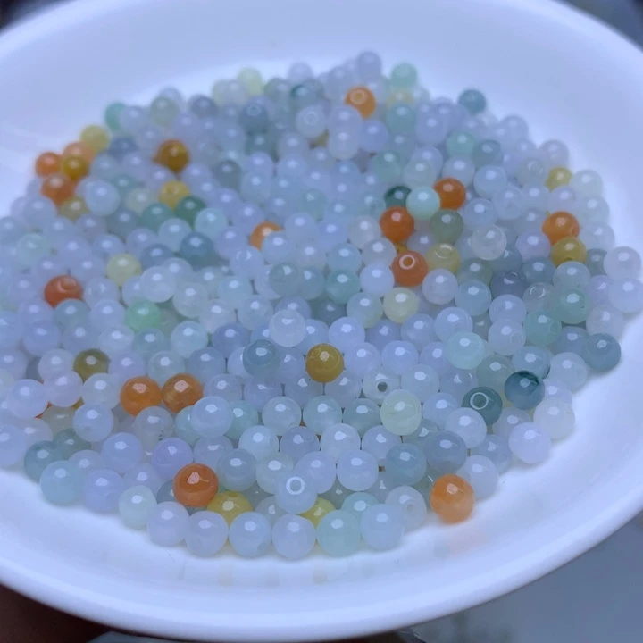 散珠翡翠卡4冰三彩50个单圈