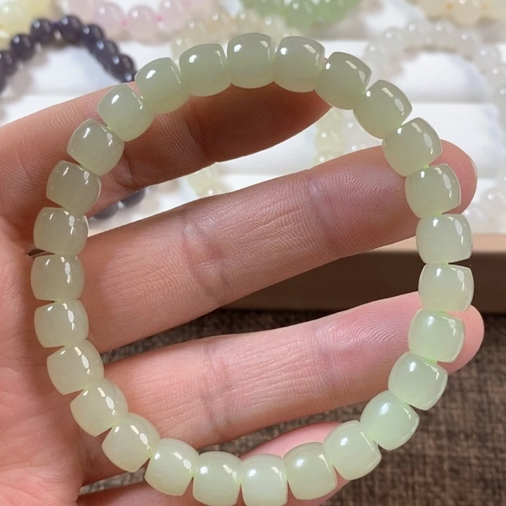 和田玉手串未镶嵌