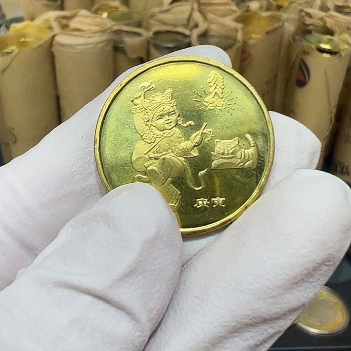 其他普通金属一轮生肖虎一枚