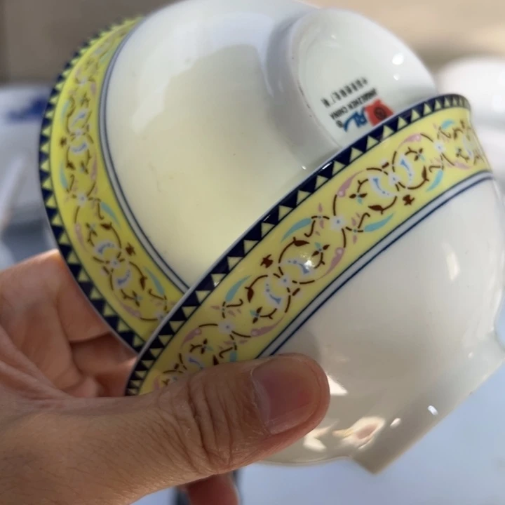 琉璃手工艺品五寸高岭土陶瓷两个