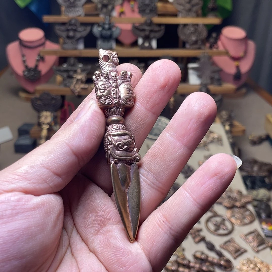 藏传紫立马马头橛