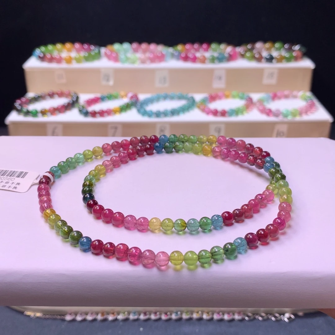 未镶嵌手链碧玺碧玺