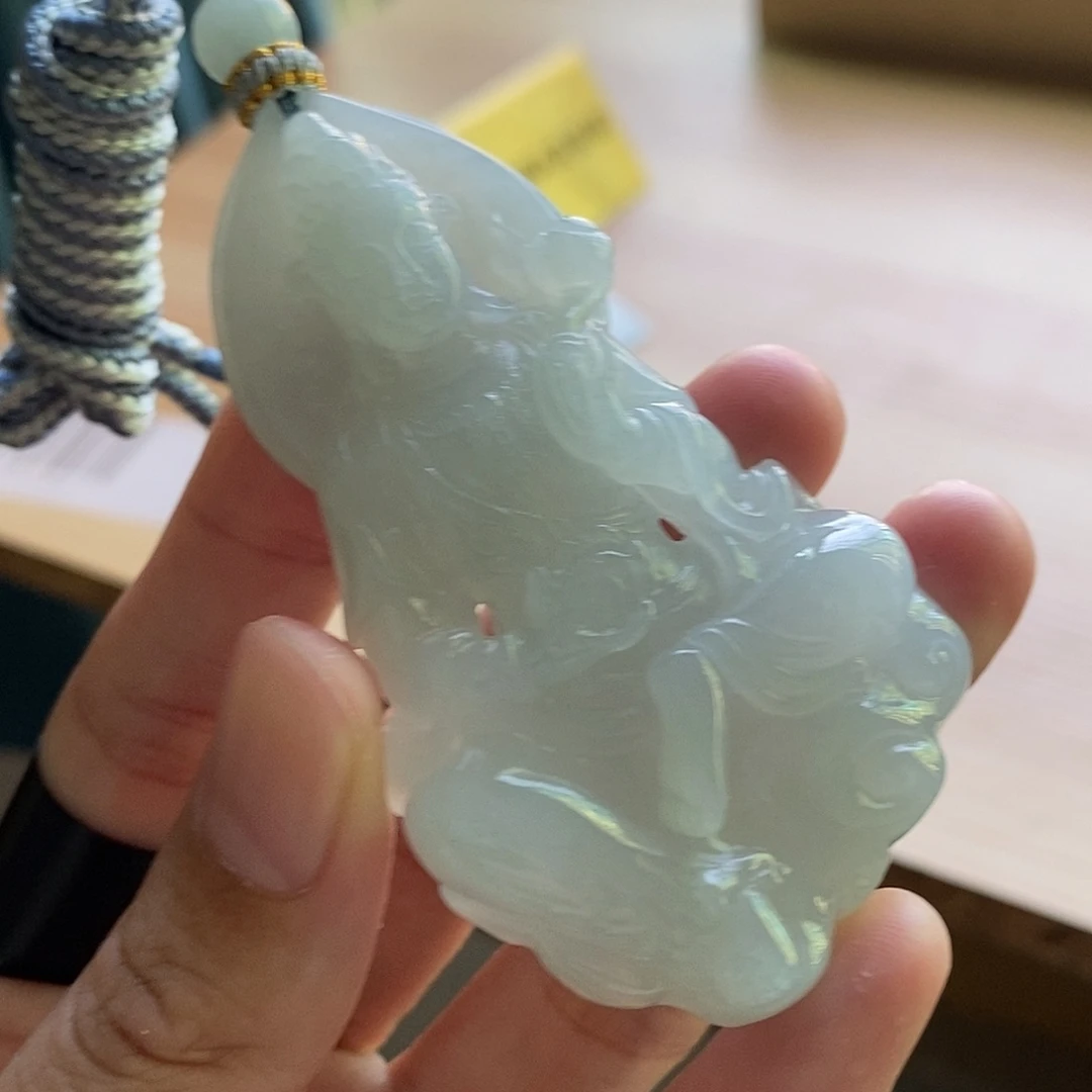 【闪购商品】颈饰未镶嵌翡翠天然缅甸A货翡翠